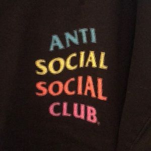 Authentic Anti Social Social Club sweatshirt